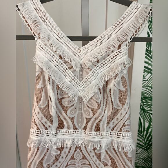 Ryse the Label Michi Lace Knee Length Dress NWOT size Small - Picture 7 of 13